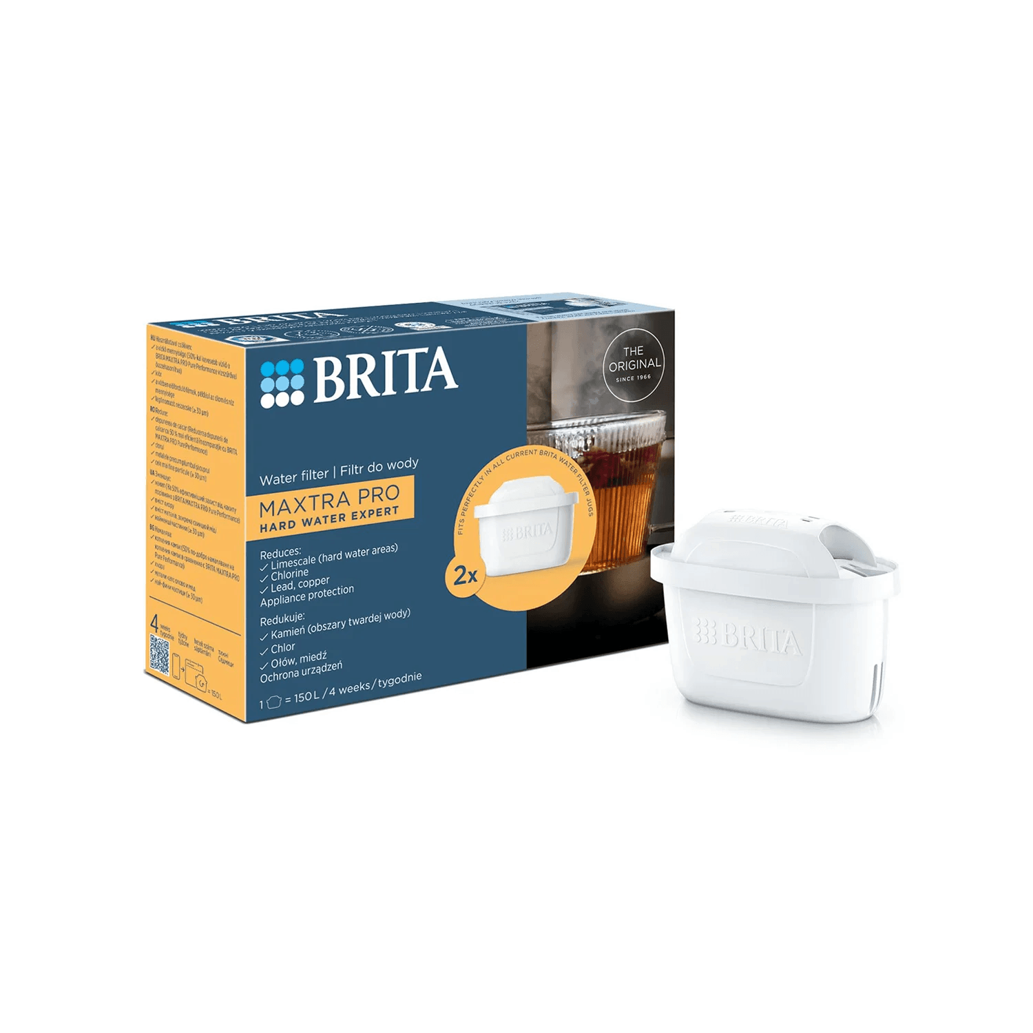 Brita Vodní filtr Maxtra Pro Hard Water Expert - 2 ks