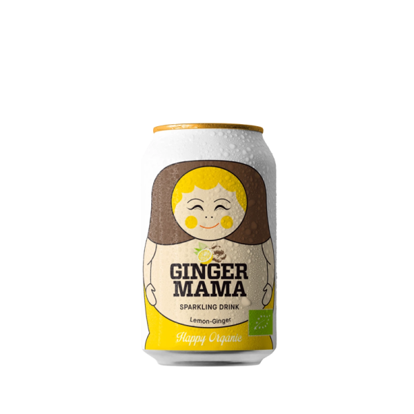 Drink Mamas - Ginger Mama - Citron & Zázvor BIO - 330ml