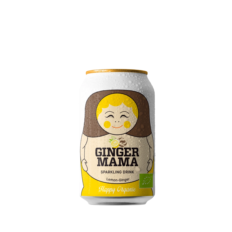 Drink Mamas - Ginger Mama - Citron & Zázvor BIO - 330ml