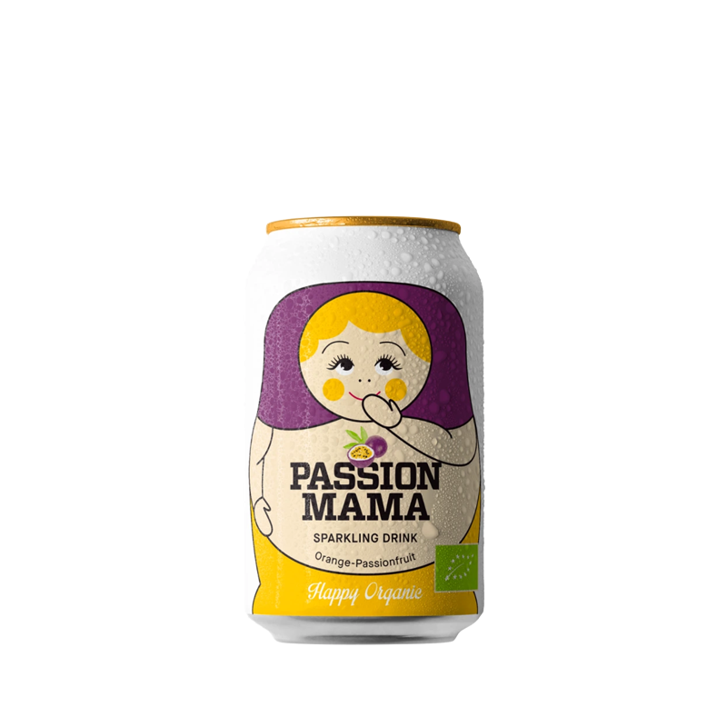 Drink Mamas - Passion Mama - Pomeranč & Marakuja BIO - 330ml