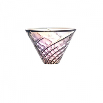 Muvna LI V60 coffee dripper - skleněný dripper 01 - duhový