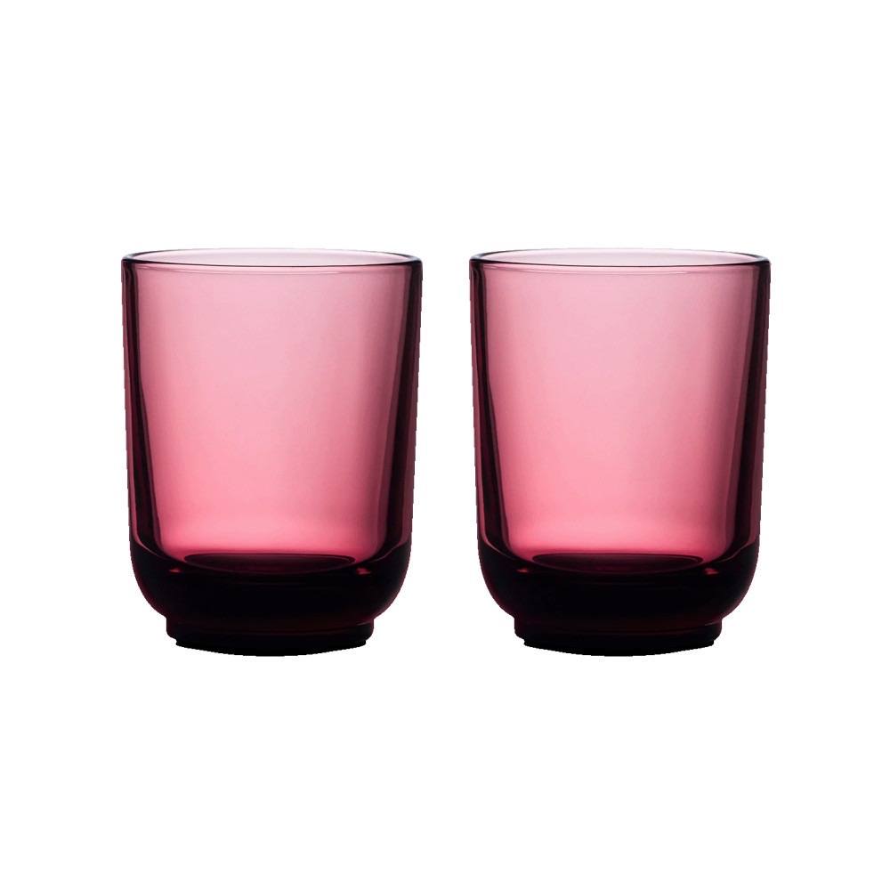 Fellow Pirch Latte set 2 sklenic - 325 ml - Garnet (použité)