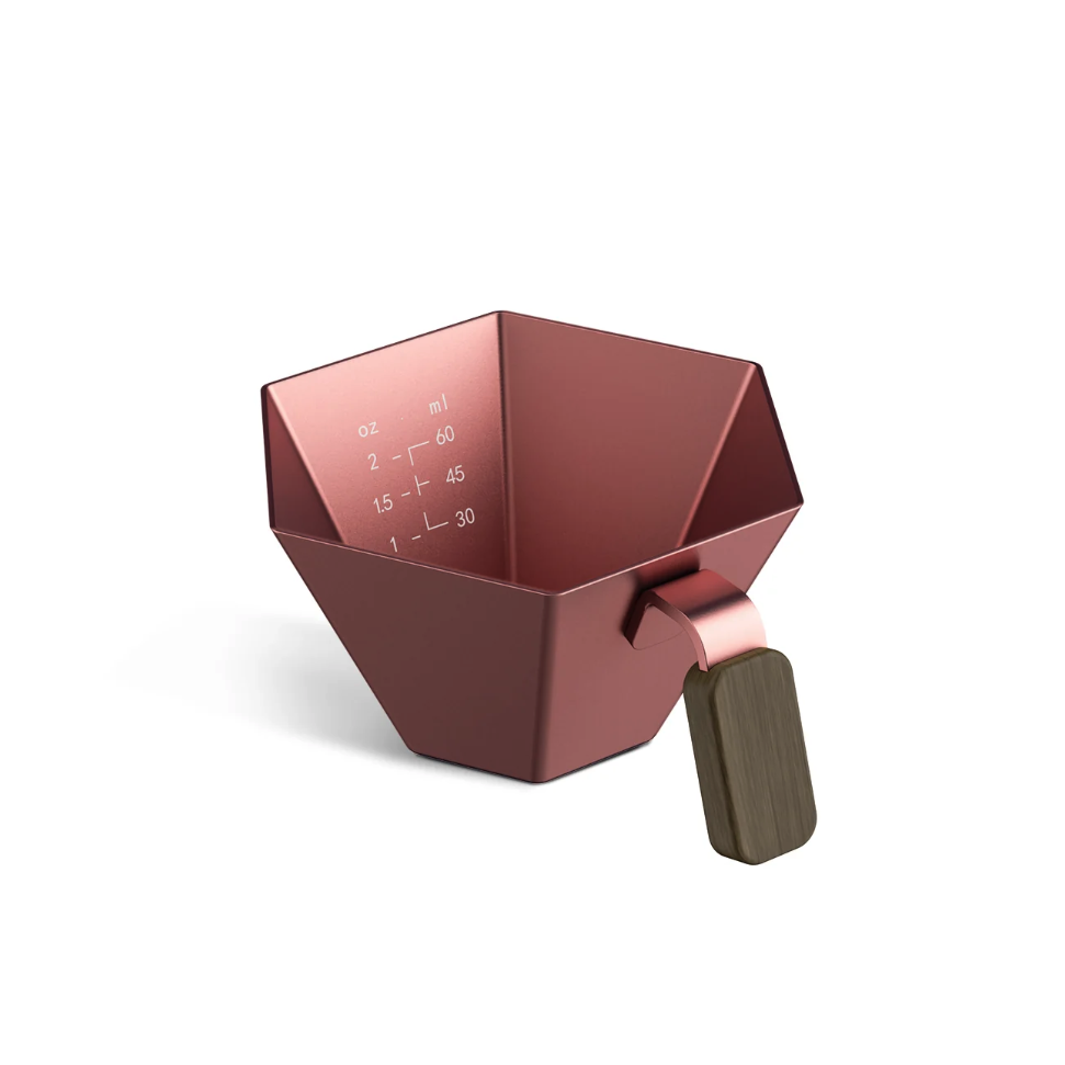 MHW-3BOMBER Prism Measuring Cup - odměrka na kávu - 100ml - pink (použité)