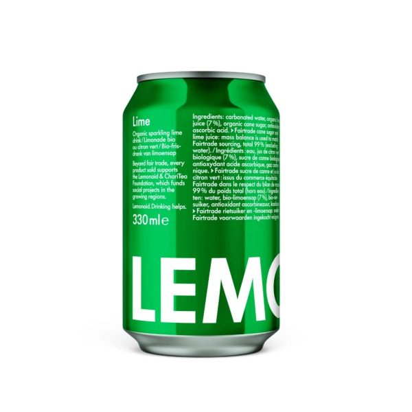 LemonAid Lime BIO - limonáda - 330ml
