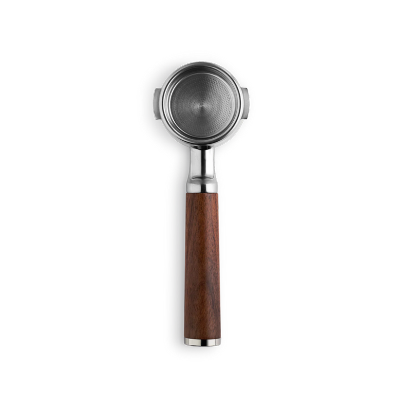 Fellow Portafilter Espresso Bottomless -  bezedná páka - 58 mm - Walnut