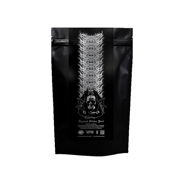 Black Mass Roasters - ABYSMAL STICKER PACK - sada nálepek
