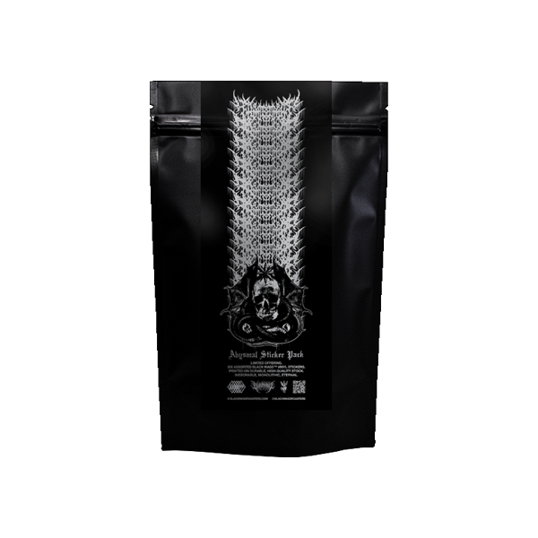 Black Mass Roasters - ABYSMAL STICKER PACK - sada nálepek