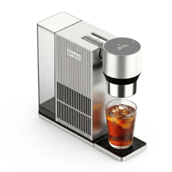 Brezi Cold Brew Coffee Maker - automatický cold brew kávovar - stříbrný