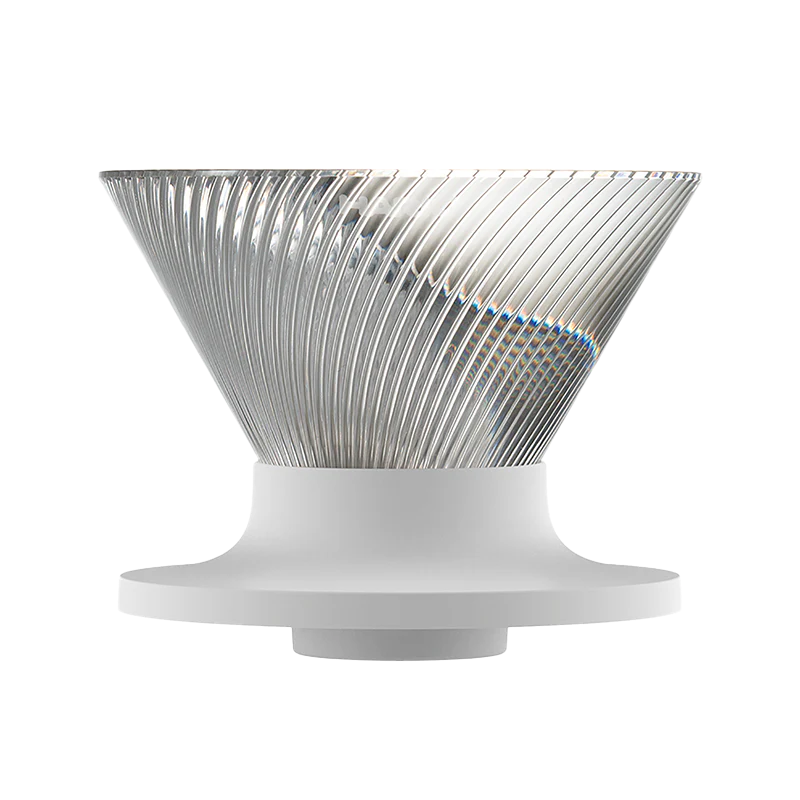 Hario NEO V60-01 Dripper - tritanový dripper pro rychlejší extrakci - průhledný