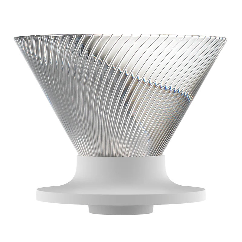 Hario NEO V60-02 Dripper - tritanový dripper pro rychlejší extrakci - průhledný