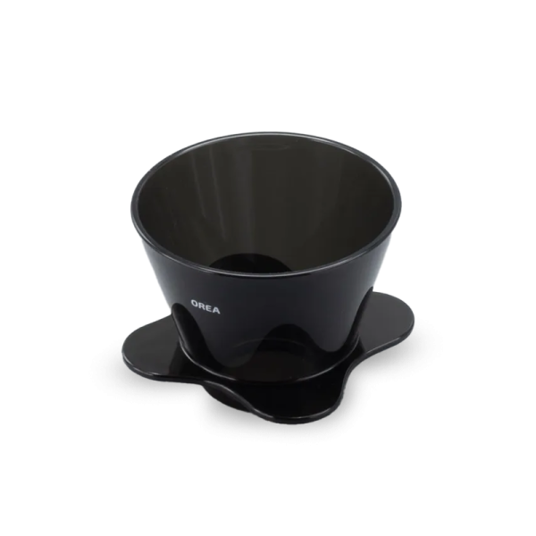 OREA O2 Brewer - Darth Black  - compact unibody flat bottom brewer