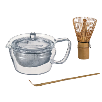 Hario Zen Matcha Set - transparentní