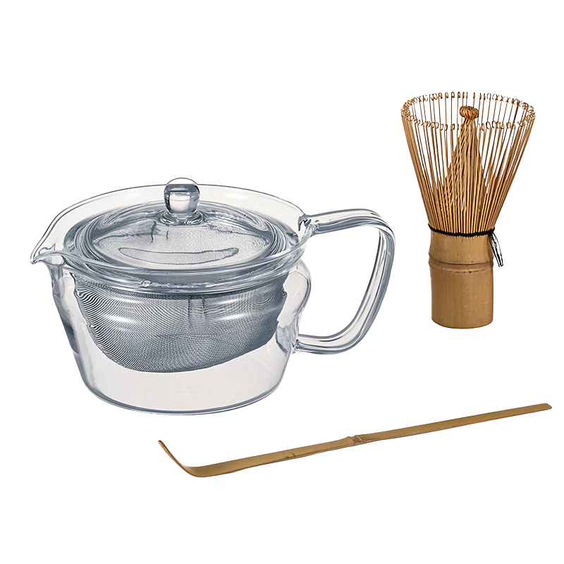 Hario Zen Matcha Set - transparentní