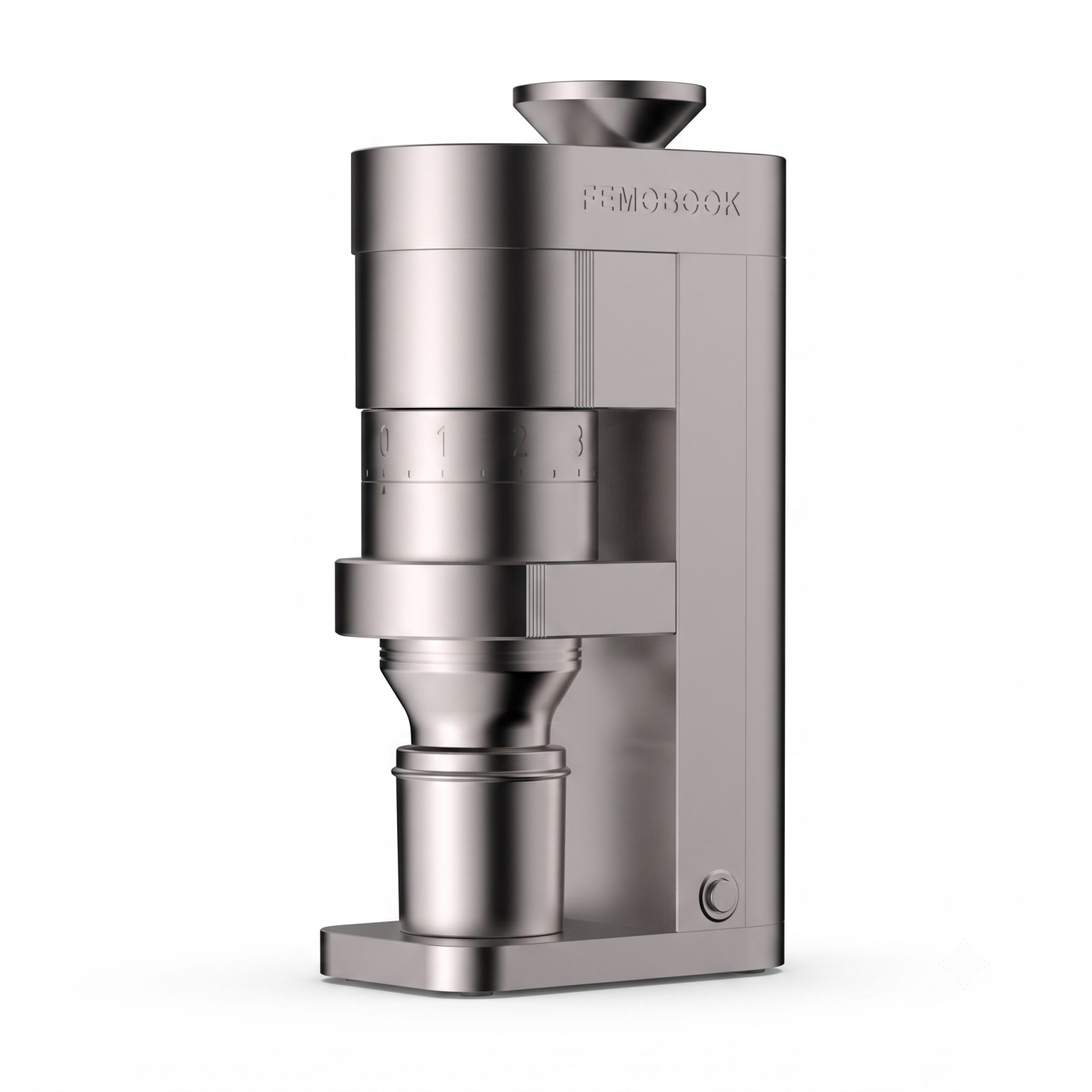 Femobook A68 Electric Coffee Grinder - elektrický mlýnek - Champagne Gold