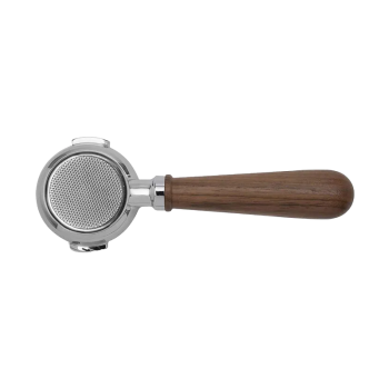 Lelit Wood Line páka bez dna (bottomless portafilter) - 58 mm - walnut