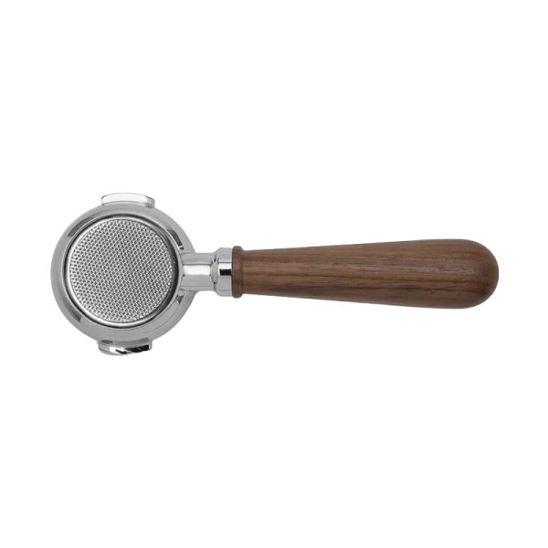 Lelit Wood Line páka bez dna (bottomless portafilter) - 58 mm - walnut