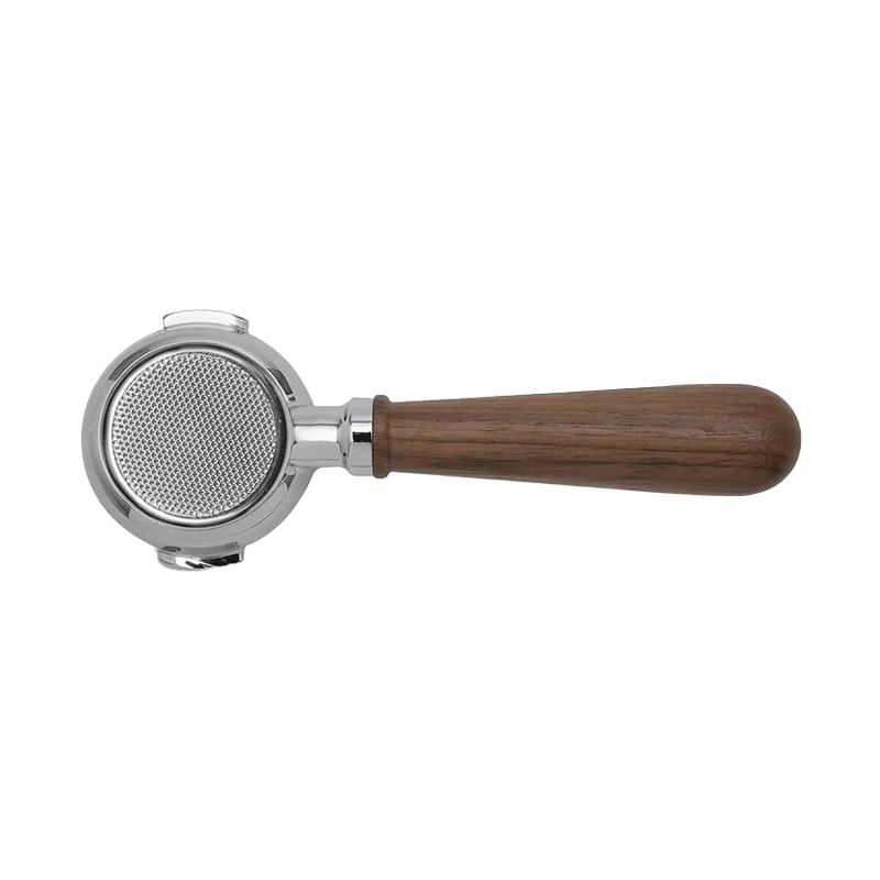 Lelit Wood Line páka bez dna (bottomless portafilter) - 58 mm - walnut