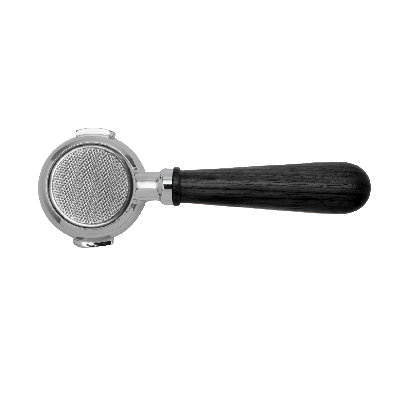 Lelit Wood Line páka bez dna (bottomless portafilter) - 58mm - black walnut