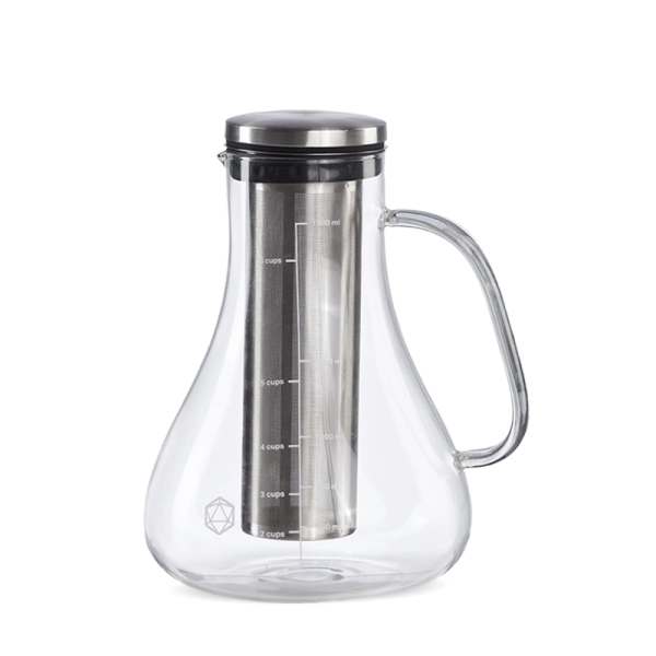 Icosa Arctic Cold Brew Coffee System - cold brew server - Clear