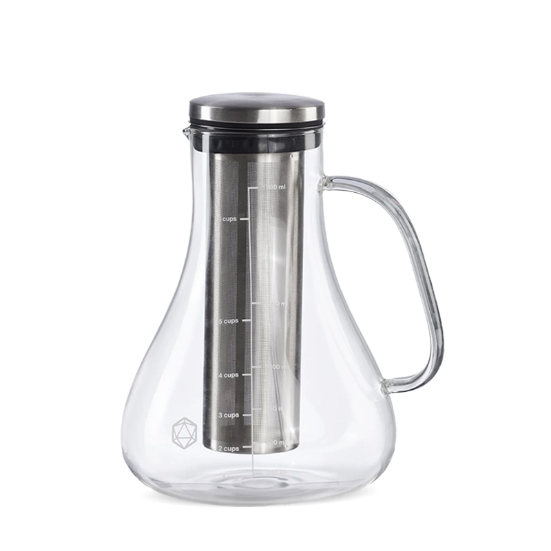 Icosa Arctic Cold Brew Coffee System - cold brew server - Clear