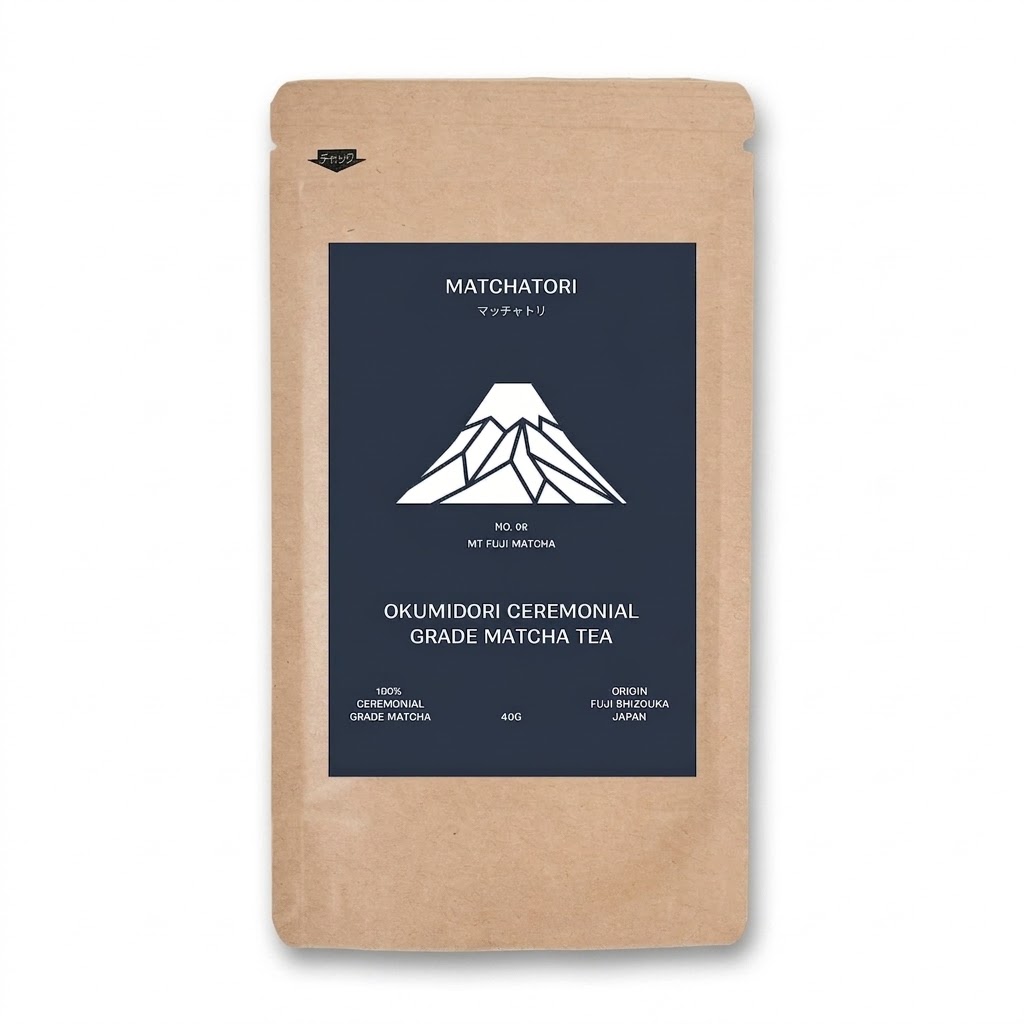 Matchatori OKUMIDORI CEREMONIAL GRADE MATCHA - No 6. - 40 g