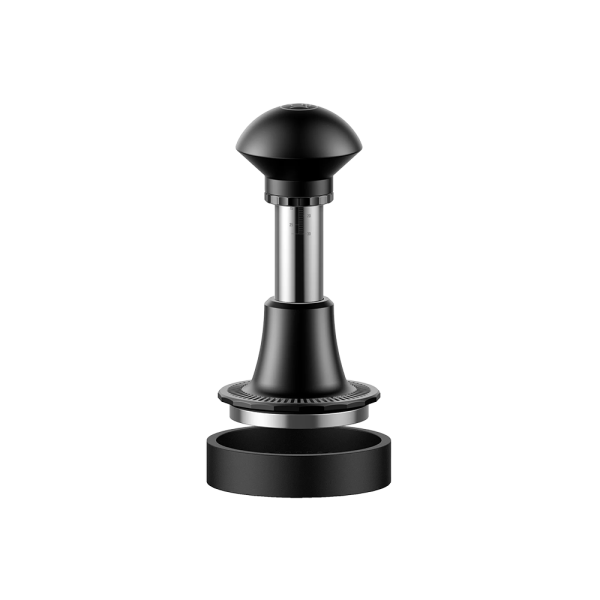 zeroHero Sword Press Adjustment Espresso Tamper - s regulací tlaku - 58,5 mm - černý
