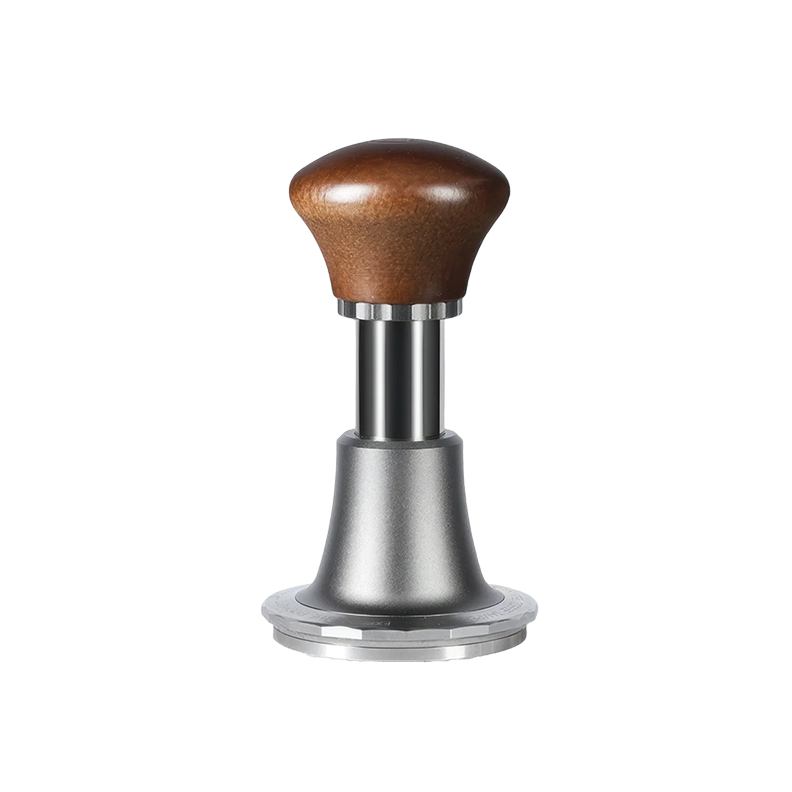 zeroHero Sword Calibrated Espresso Tamper - ripple base - 58,5 mm - dřevo (ořech)