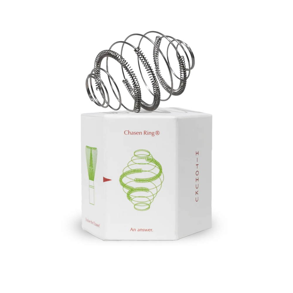 Spill the matcha Chasen Ring® - HitoHuku