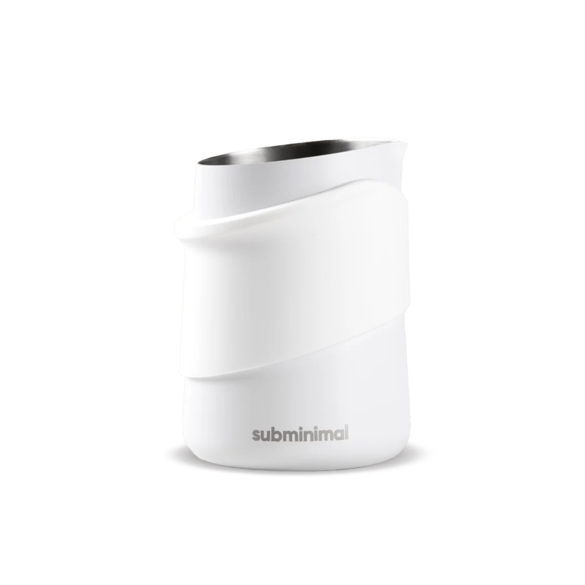 Subminimal FlowTip Handleless - džbánek na mléko - bílý - 180 ml