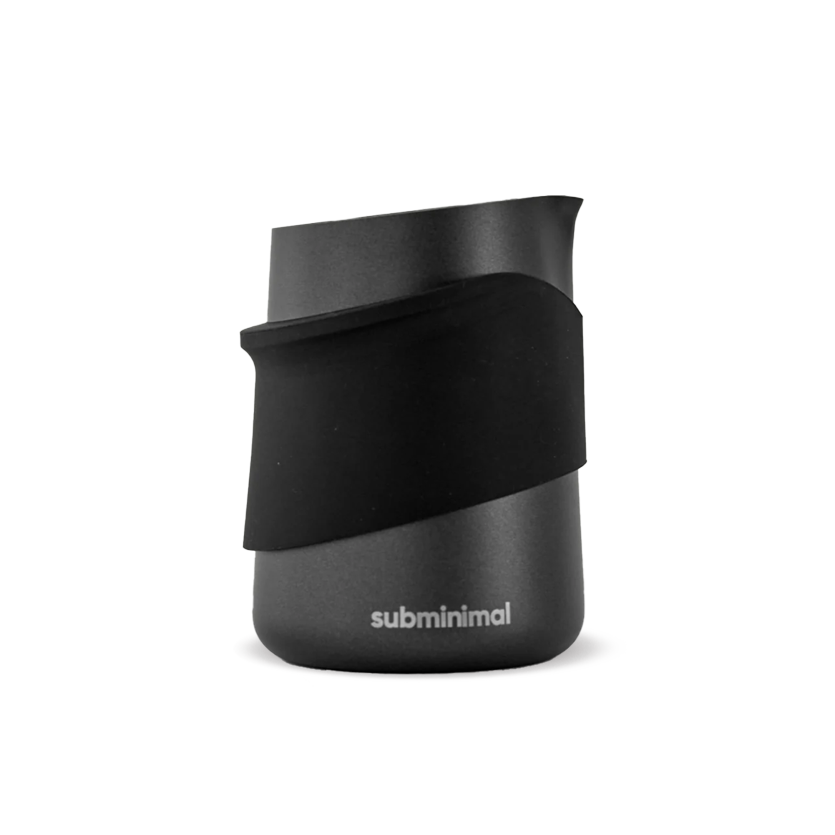 Subminimal FlowTip Handleless džbánek na mléko - černý - 180 ml