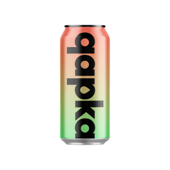 Qapka Peach & Kiwi - minerální voda - 500 ml
