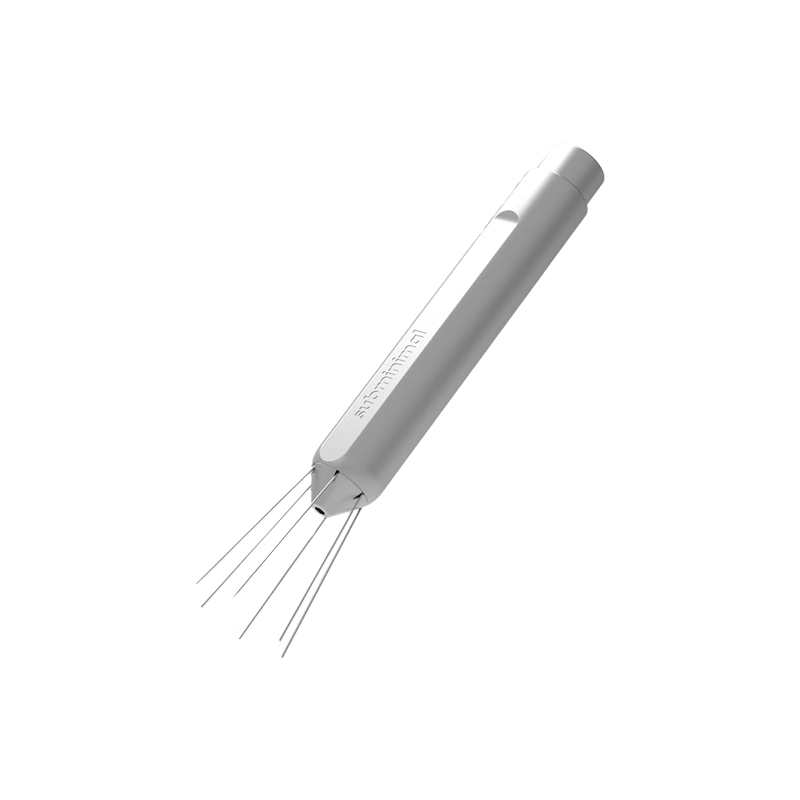 Subminimal Flick WDT Tool – jehličkový distributor kávy - stříbrný