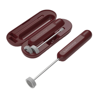 Subminimal NanoFoamer GO napěňovač mléka - cabernet