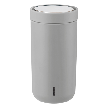 Stelton Termohrnek To Go Click 0,2l - světle šedý