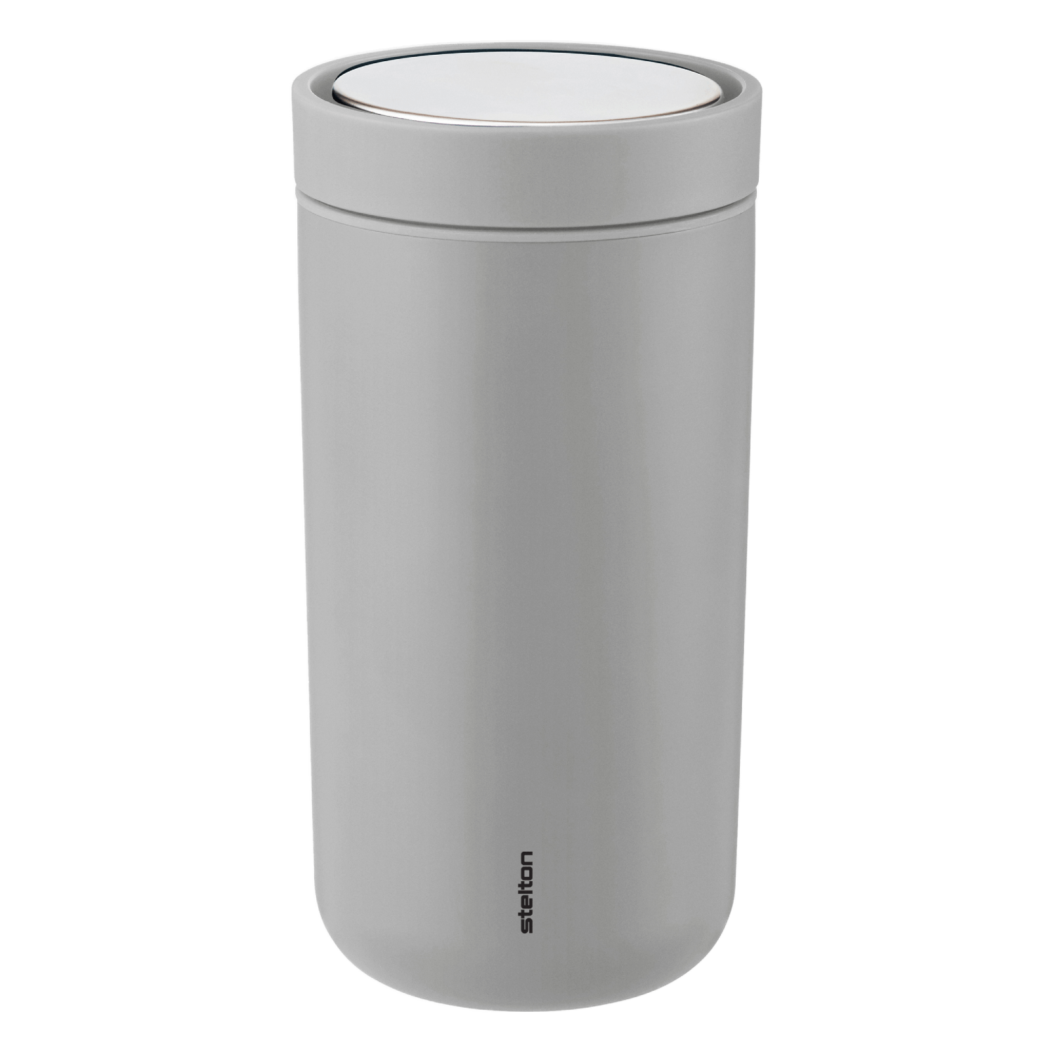 Stelton Termohrnek To Go Click 0,2l - světle šedý