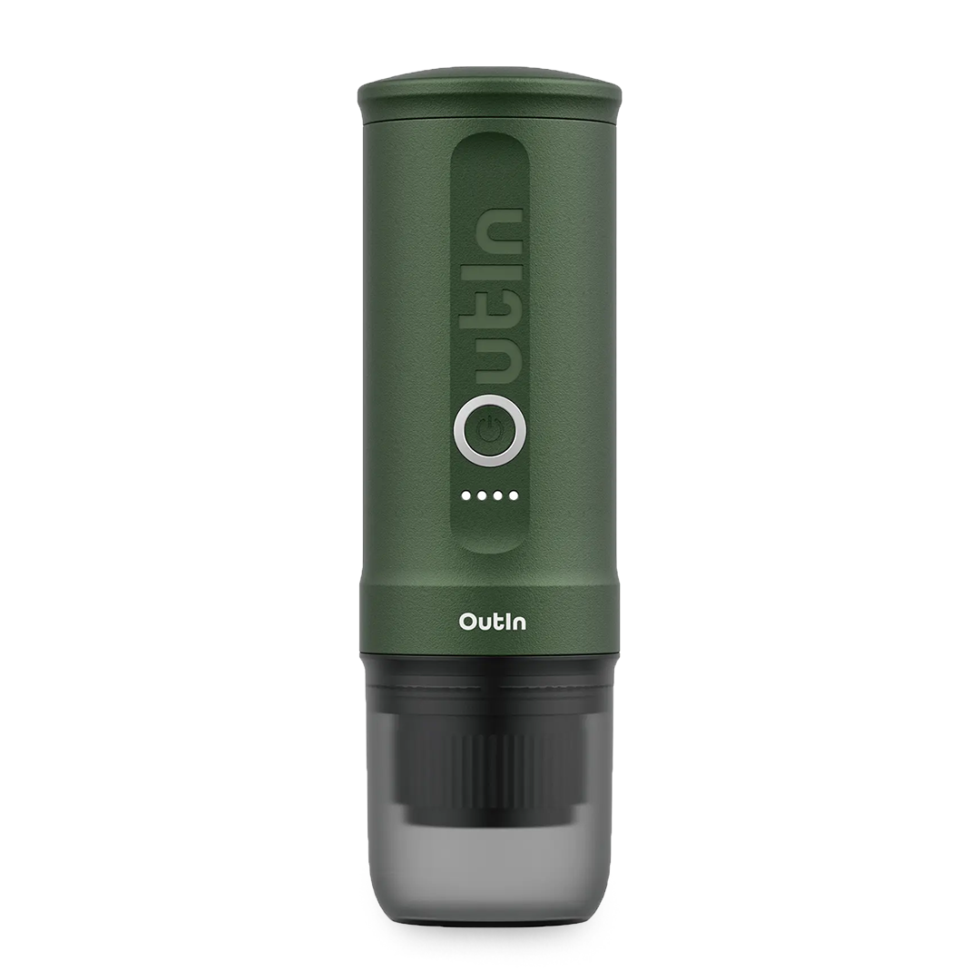 Outin Nano Portable Espresso Machine – Forest Green (použité) II