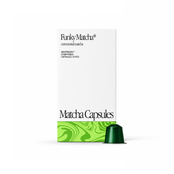 Funky Matcha ceremoniální matcha kapsle 10 ks