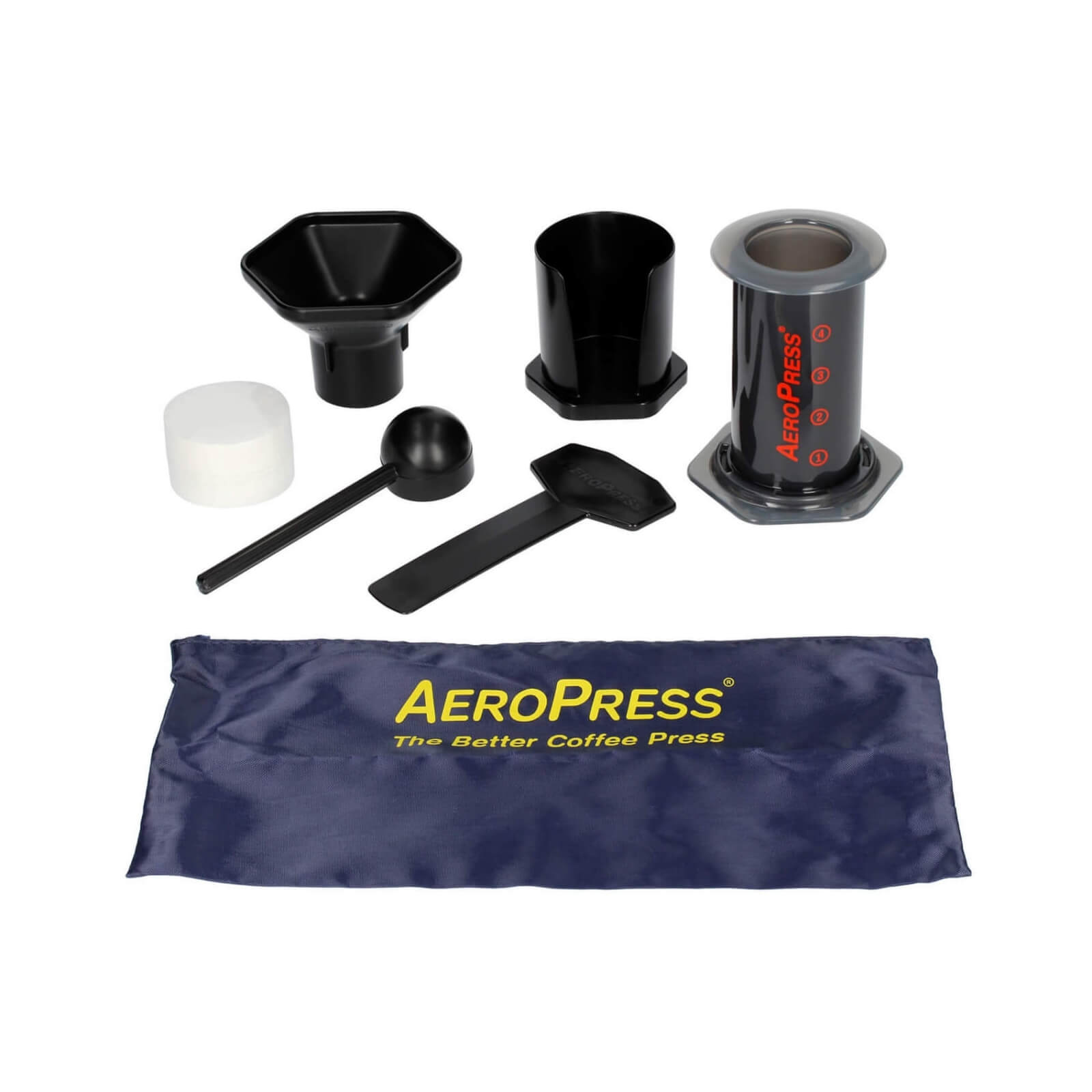 AeroPress Aerobie s cestovním obalem