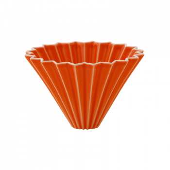 Origami dripper keramický S - oranžový