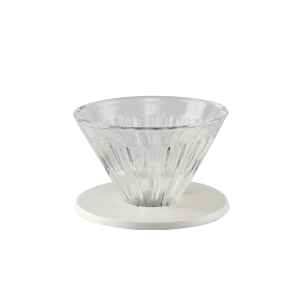 Timemore Crystal Eye Dripper V01 - skleněný bílý  
