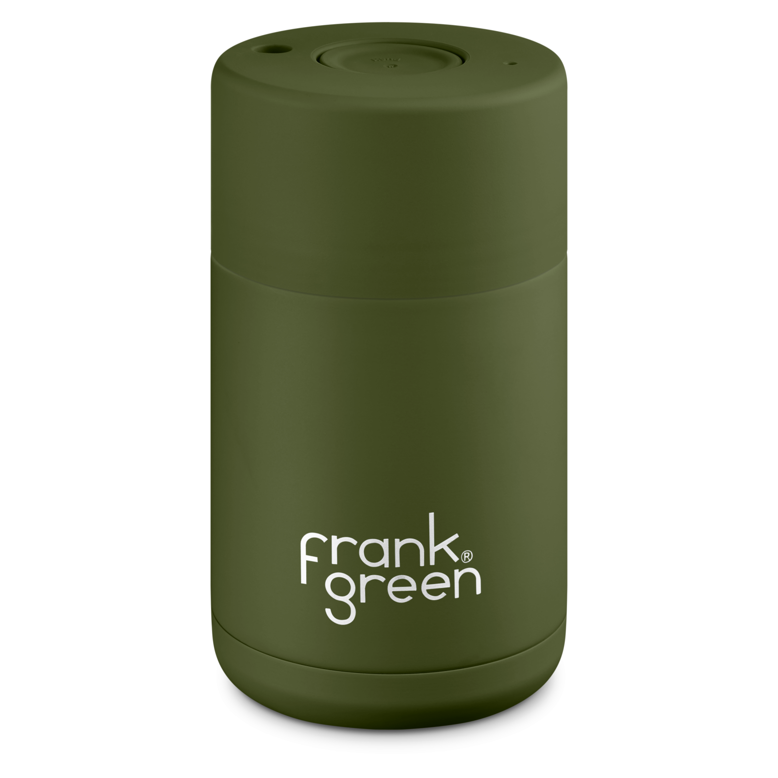Frank Green Ceramic  295 ml nerezový - khaki