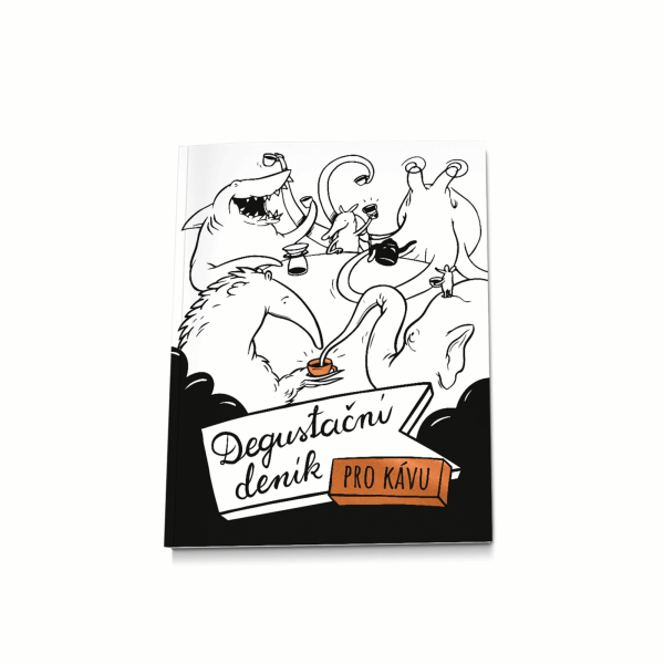 DEGUSTUJU - Kapesní deník pro kávu A6