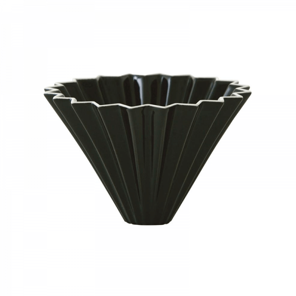 Origami dripper keramický S - černý