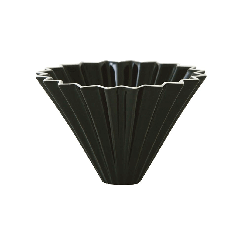 Origami dripper keramický S - černý