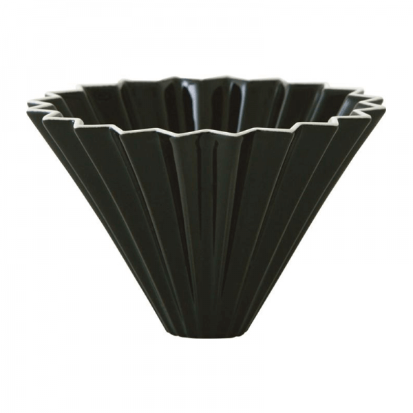 Origami dripper keramický M - černý