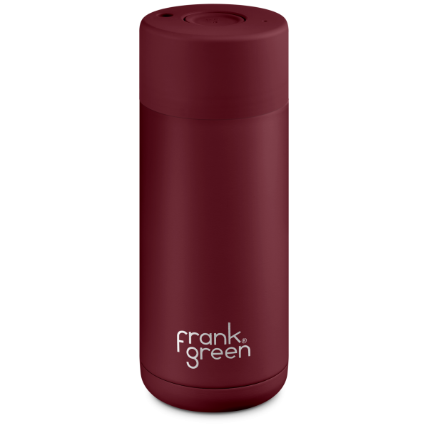 Frank Green Ceramic 475 ml nerezový - merlot