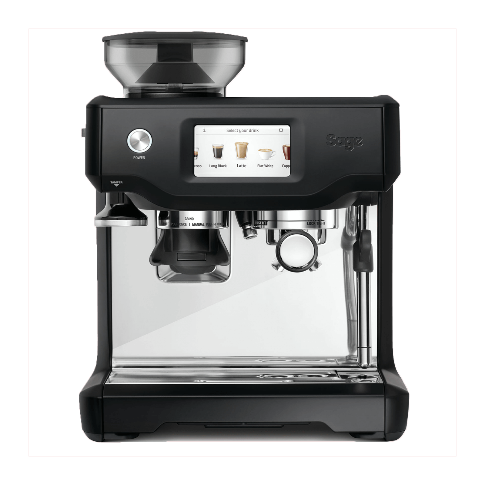 SAGE SES880BTR - THE BARISTA TOUCH™ espresso kávovar - matně černý