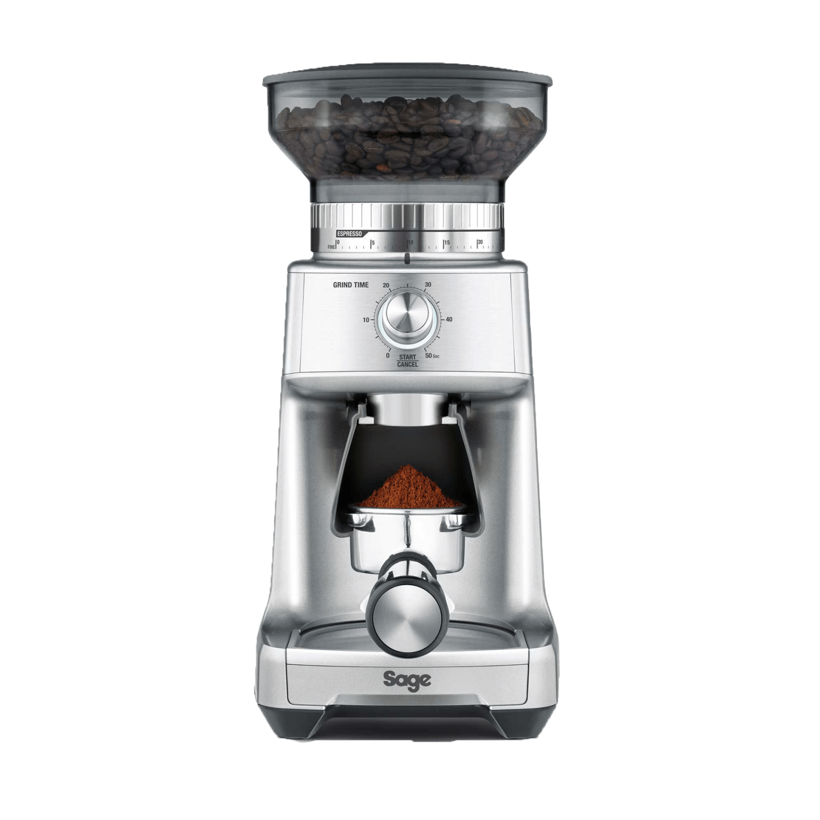 SAGE BCG600SIL - THE DOSE CONTROL PRO elektrický mlýnek na kávu - stříbrný