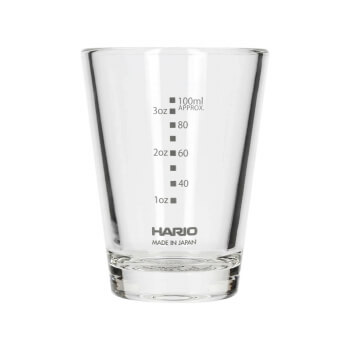 Hario skleněná odměrka na espresso - 140 ml