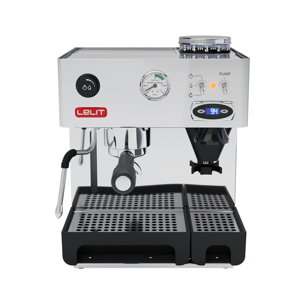 Lelit Anita PL042TEMD espresso kávovar - stříbrný